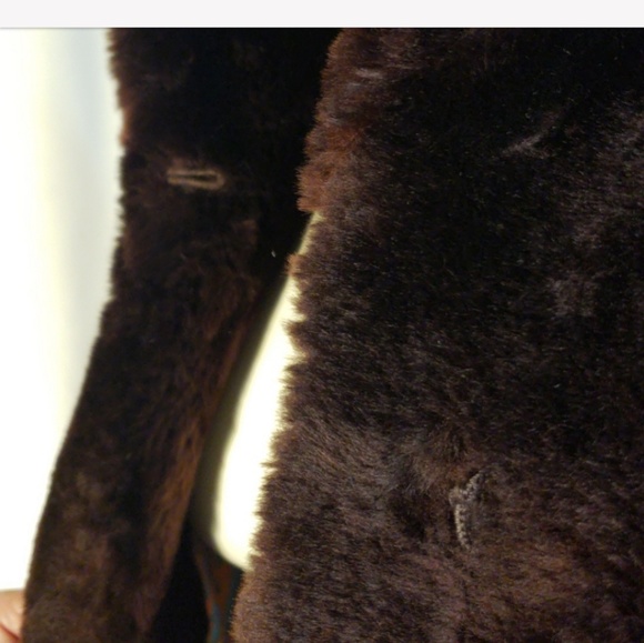 Vtg Boho Joseph Horne Co. Faux Fur Pittsburgh Coat - Picture 5 of 7